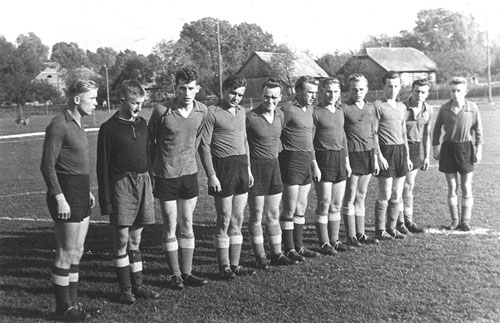 Skład drużyny - rok 1953