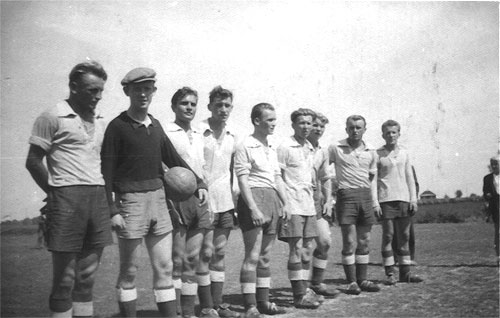 Skład drużyny - rok 1954